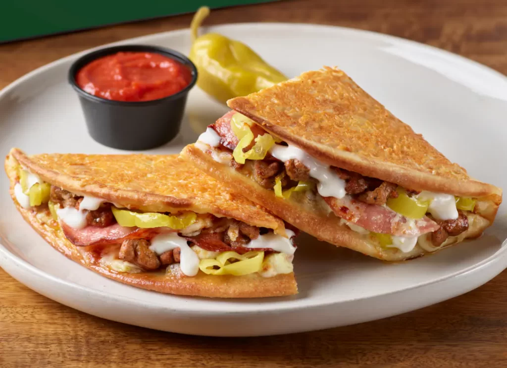 Parmesan Crusted Italian Papadia